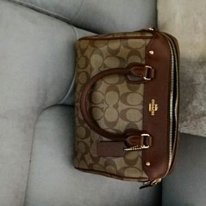 Tan Coach Satchel
